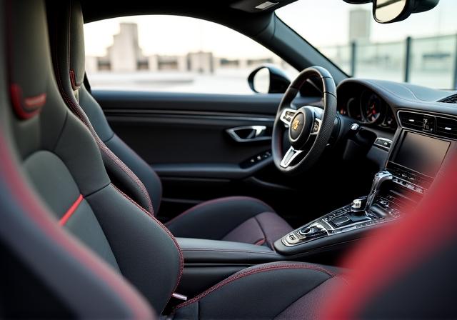 Habitacle personnalisé Porsche 911