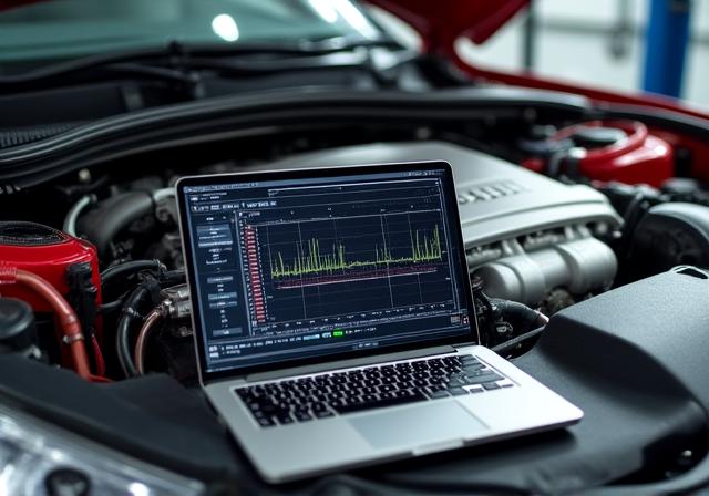 Reprogrammation moteur sur banc de puissance